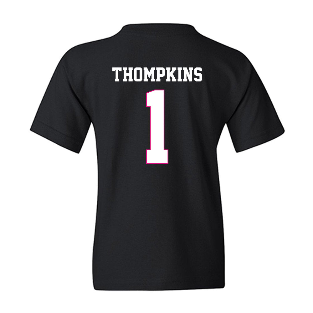 Alabama - NCAA Football : Devan Thompkins - Fashion Shersey Youth T-Shirt-1