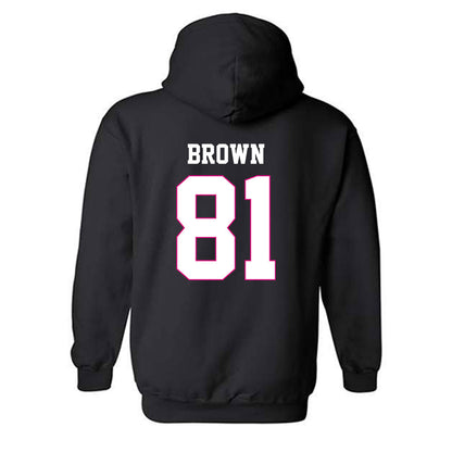 Alabama - Football Alumni : Keith Brown - Fashion Shersey Hooded Sweatshirt