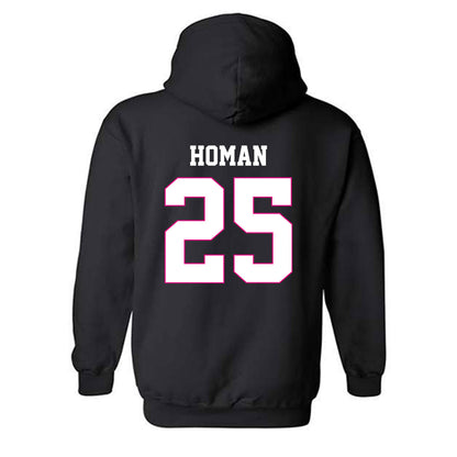 Alabama - Football Alumni : Dennis Homan - Fashion Shersey Hooded Sweatshirt