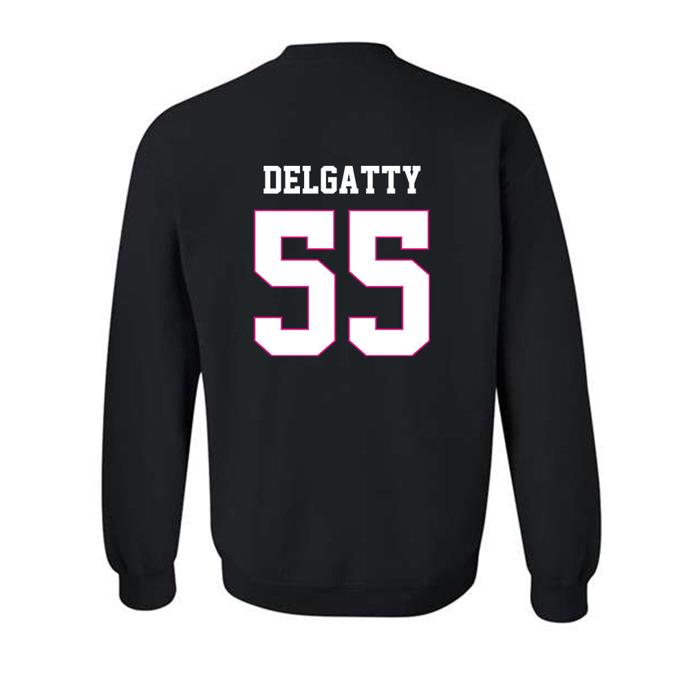 Alabama - NCAA Football : Racin Delgatty - Fashion Shersey Crewneck Sweatshirt-1