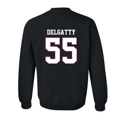 Alabama - NCAA Football : Racin Delgatty - Fashion Shersey Crewneck Sweatshirt-1
