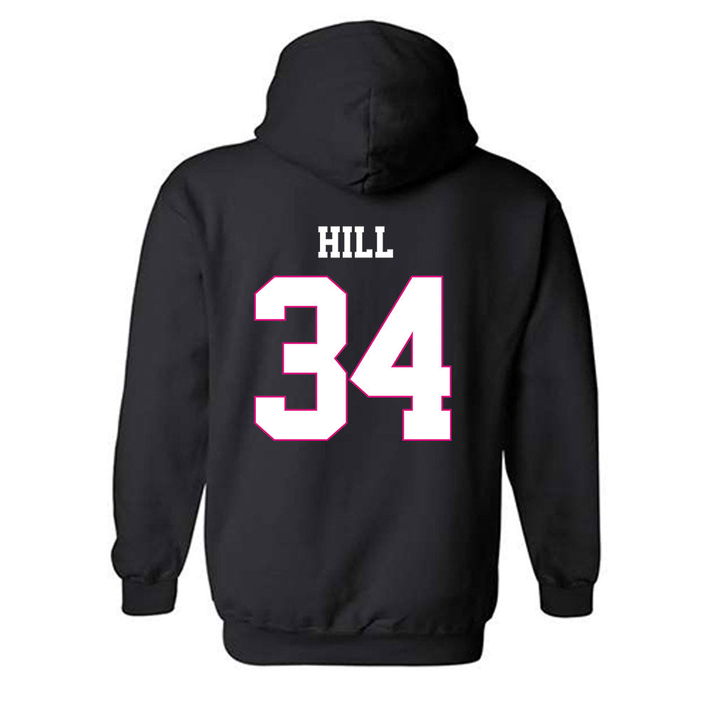 Alabama - NCAA Football : London Hill - Fashion Shersey Hooded Sweatshirt-1