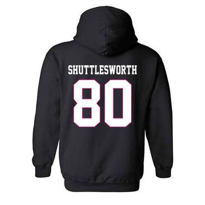 Alabama - NCAA Football : Jaxon Shuttlesworth - Fashion Shersey Hooded Sweatshirt-1