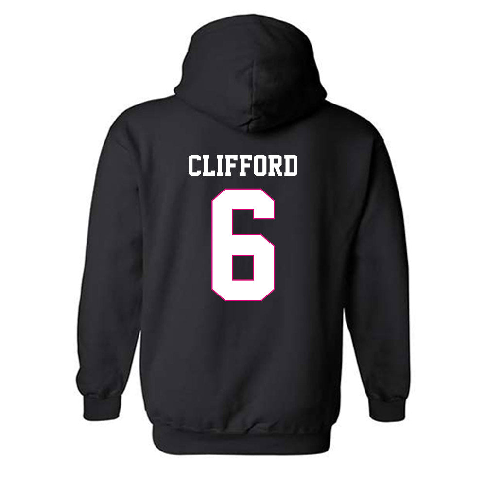 Alabama - Women's Soccer Alumni : Emily (Pitek) Clifford - Fashion Shersey Hooded Sweatshirt