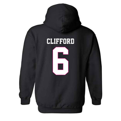 Alabama - Women's Soccer Alumni : Emily (Pitek) Clifford - Fashion Shersey Hooded Sweatshirt