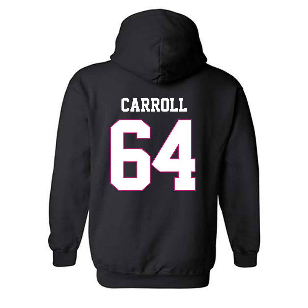 Alabama - NCAA Football : Michael Carroll - Fashion Shersey Hooded Sweatshirt-1
