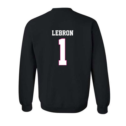 Alabama - NCAA Baseball : Justin Lebron - Fashion Shersey Crewneck Sweatshirt