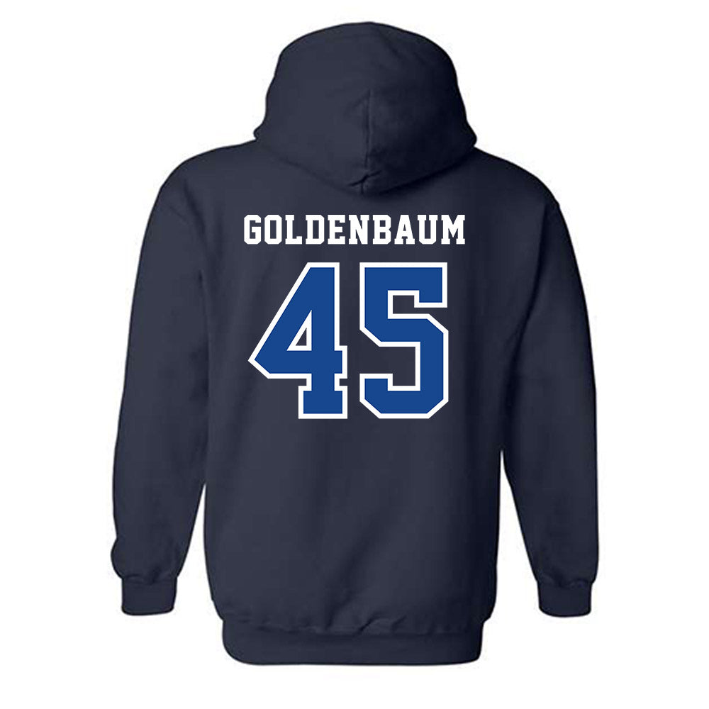 Creighton - NCAA Baseball : Matt Goldenbaum - Classic Shersey Hooded Sweatshirt-1