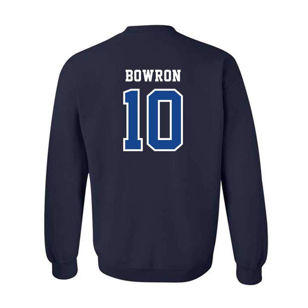Creighton - NCAA Baseball : Nick Bowron - Classic Shersey Crewneck Sweatshirt-1