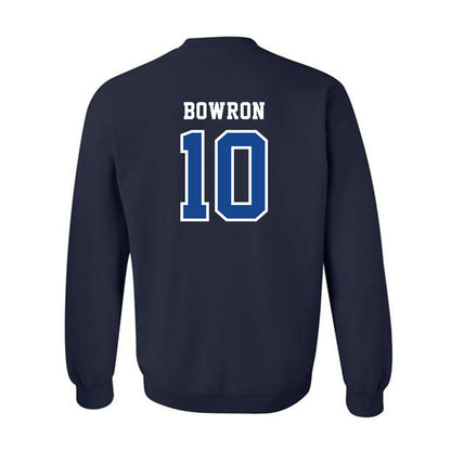 Creighton - NCAA Baseball : Nick Bowron - Classic Shersey Crewneck Sweatshirt-1