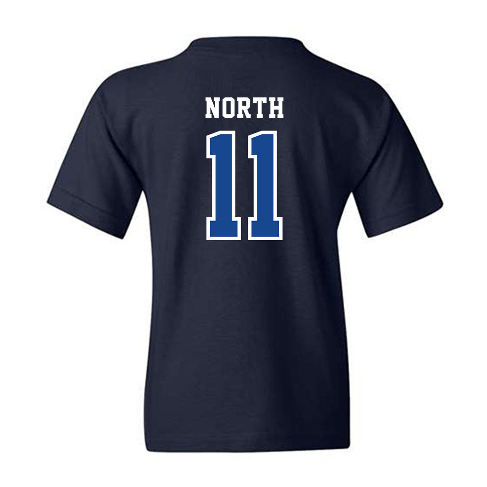 Creighton - NCAA Baseball : Ben North - Classic Shersey Youth T-Shirt-1
