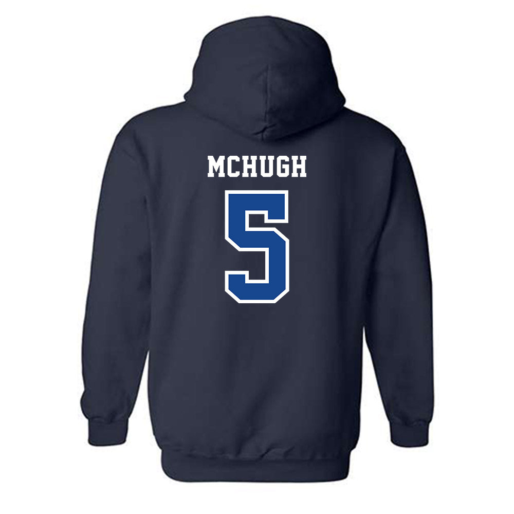 Creighton - NCAA Baseball : Nate McHugh - Classic Shersey Hooded Sweatshirt-1