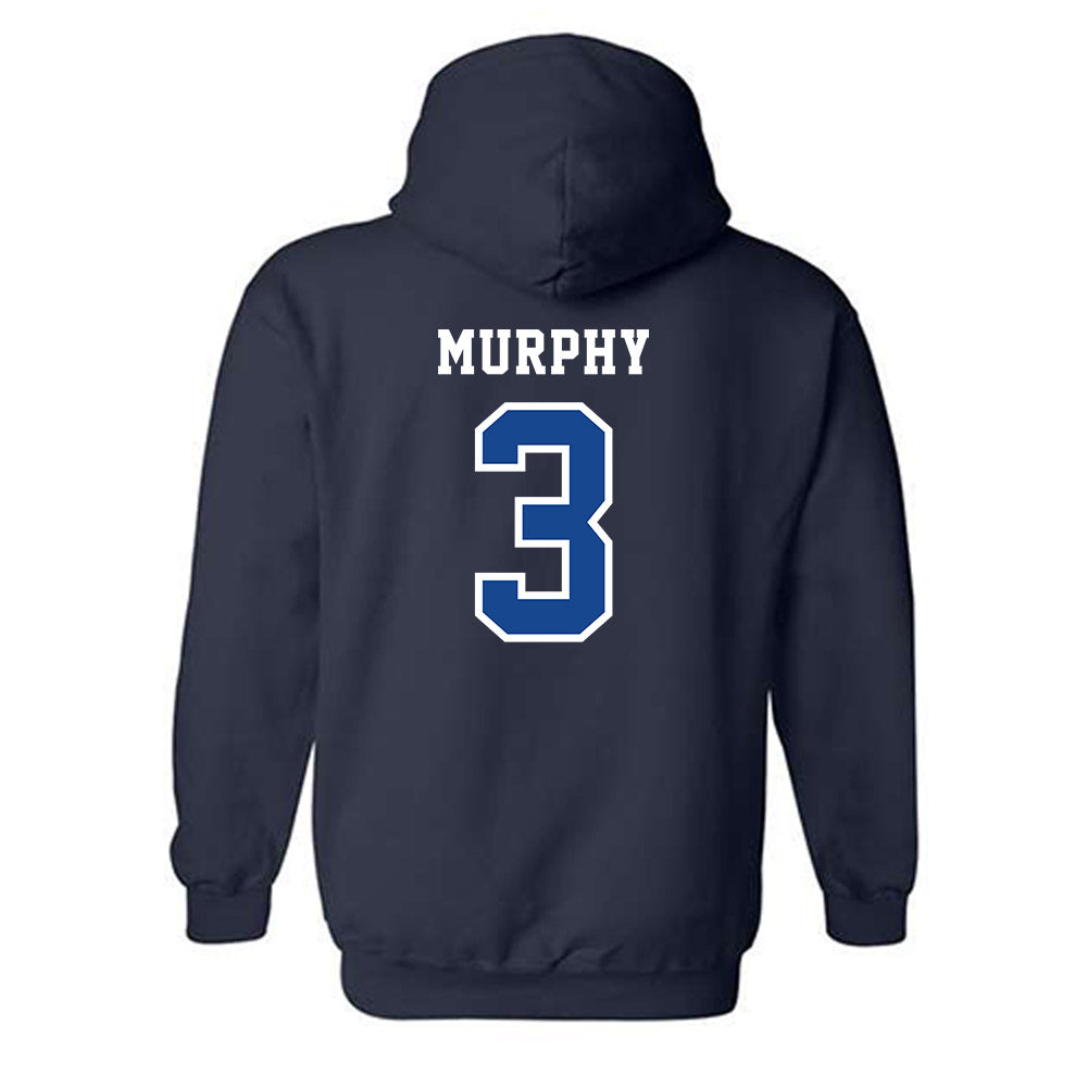 Creighton - NCAA Baseball : Ryan Murphy - Classic Shersey Hooded Sweatshirt-1