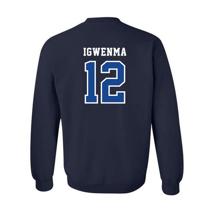 Creighton - NCAA Men's Soccer : Jordan Igwenma - Classic Shersey Crewneck Sweatshirt-1