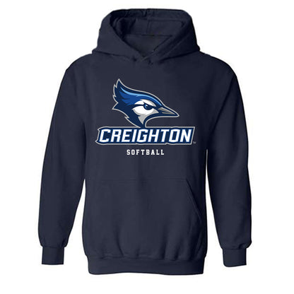 Creighton - NCAA Softball : Aubriella Martinez - Classic Shersey Hooded Sweatshirt-0