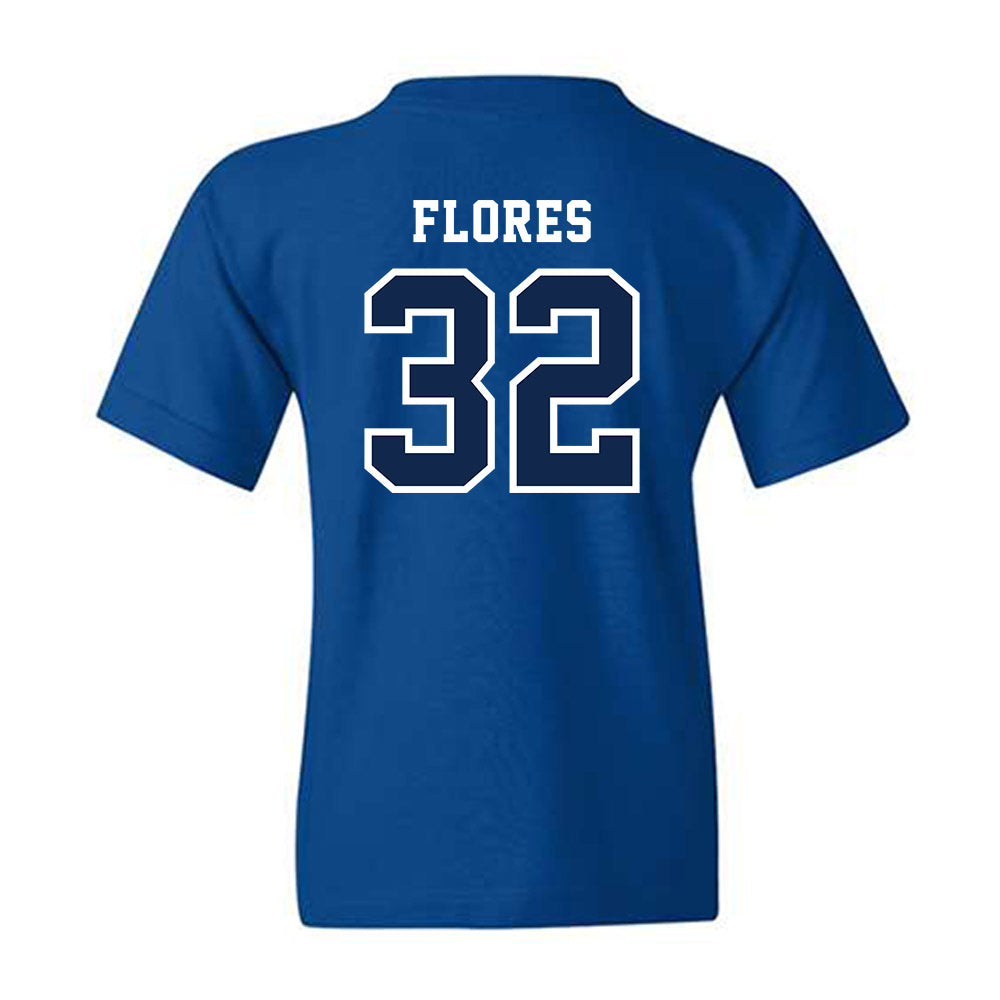 Creighton - NCAA Baseball : Gavin Flores - Classic Shersey Youth T-Shirt-1