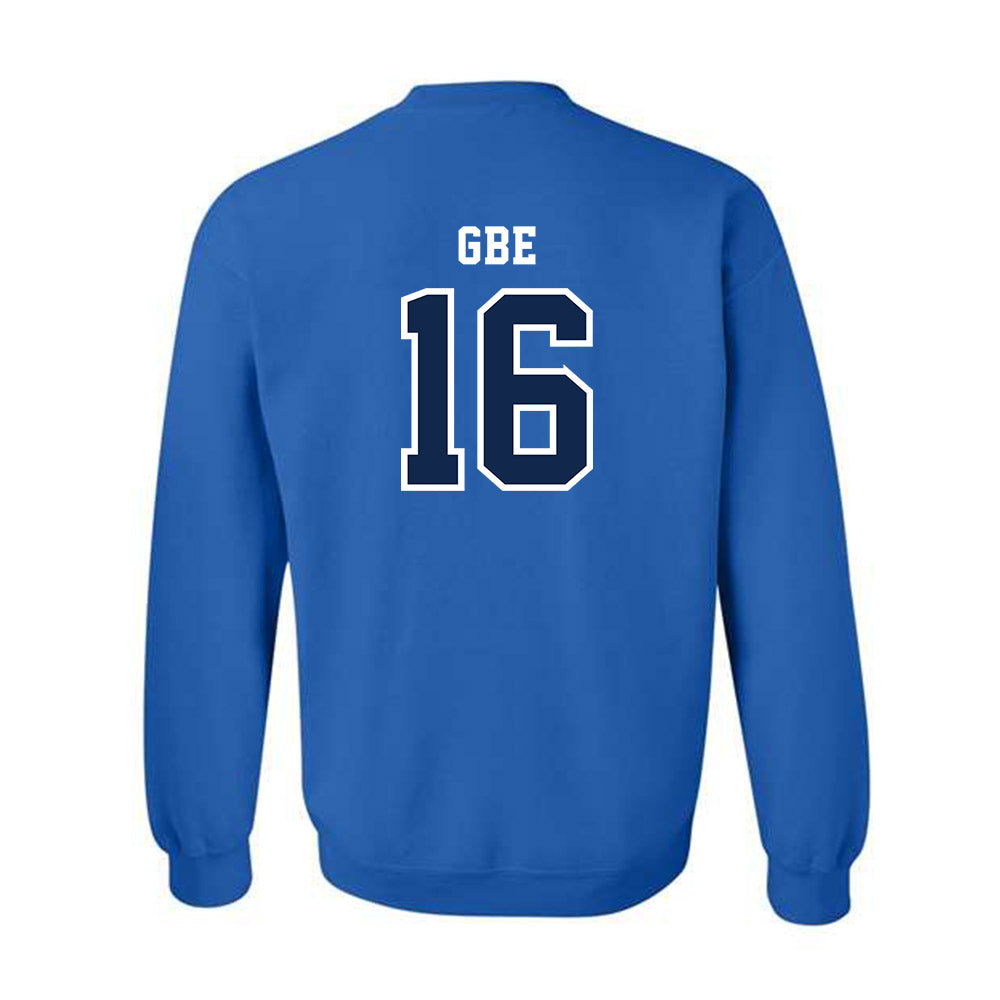 Creighton - NCAA Men's Soccer : Ange Gbe - Classic Shersey Crewneck Sweatshirt-1