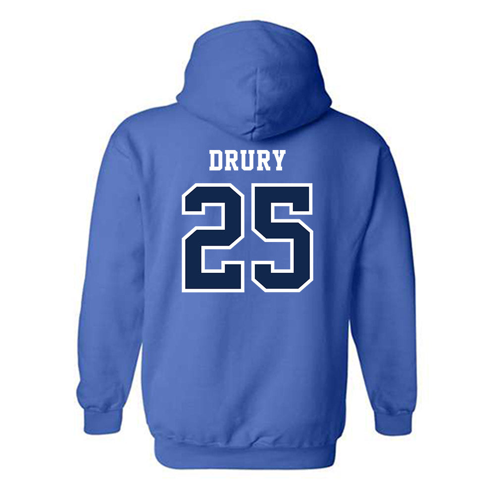 Creighton - NCAA Softball : Sawyer Drury - Classic Shersey Hooded Sweatshirt-1