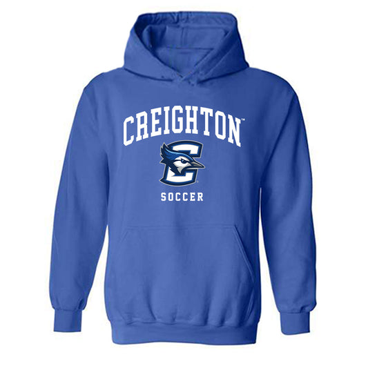 Creighton - NCAA Men's Soccer : Carter Derksen - Classic Shersey Hooded Sweatshirt-0