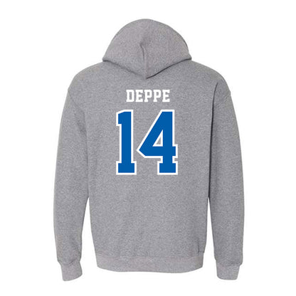 Creighton - NCAA Men's Soccer : Aaron Deppe - Classic Shersey Hooded Sweatshirt-1