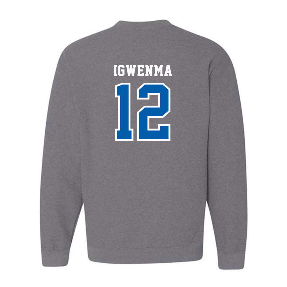 Creighton - NCAA Men's Soccer : Jordan Igwenma - Classic Shersey Crewneck Sweatshirt-1