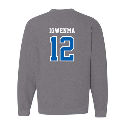 Creighton - NCAA Men's Soccer : Jordan Igwenma - Classic Shersey Crewneck Sweatshirt-1