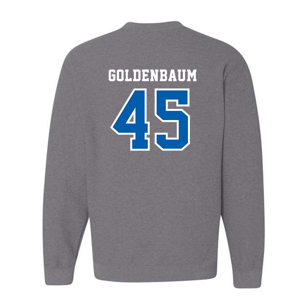 Creighton - NCAA Baseball : Matt Goldenbaum - Classic Shersey Crewneck Sweatshirt-1