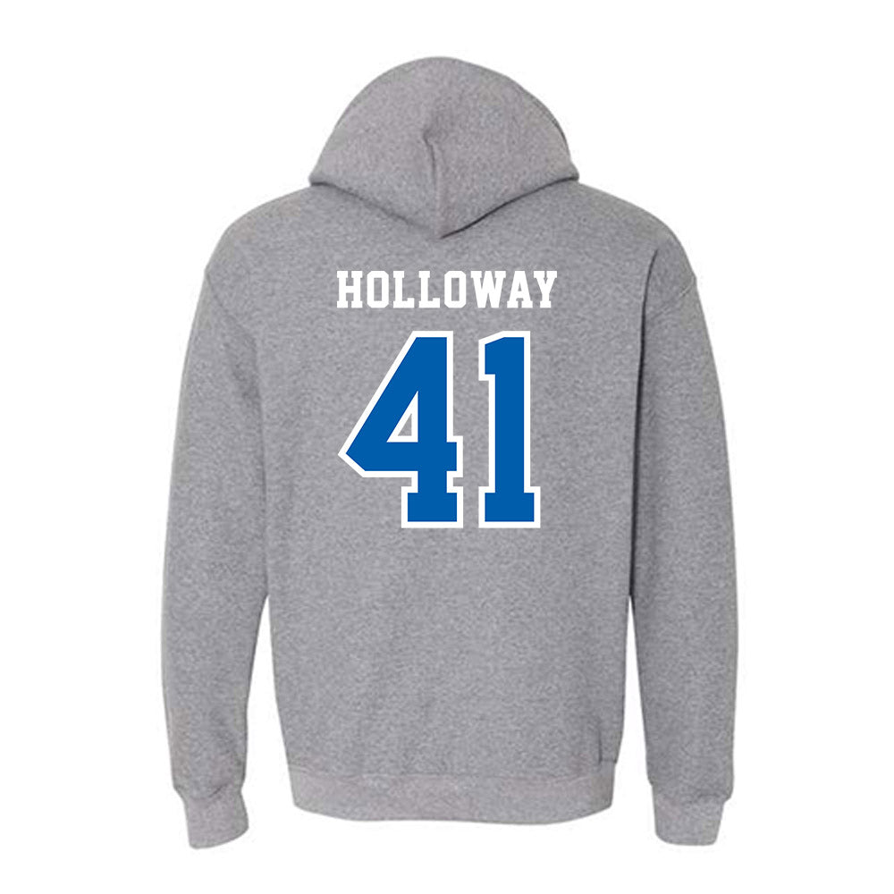 Creighton - NCAA Women's Basketball : Niamya Holloway - Classic Shersey Hooded Sweatshirt-1