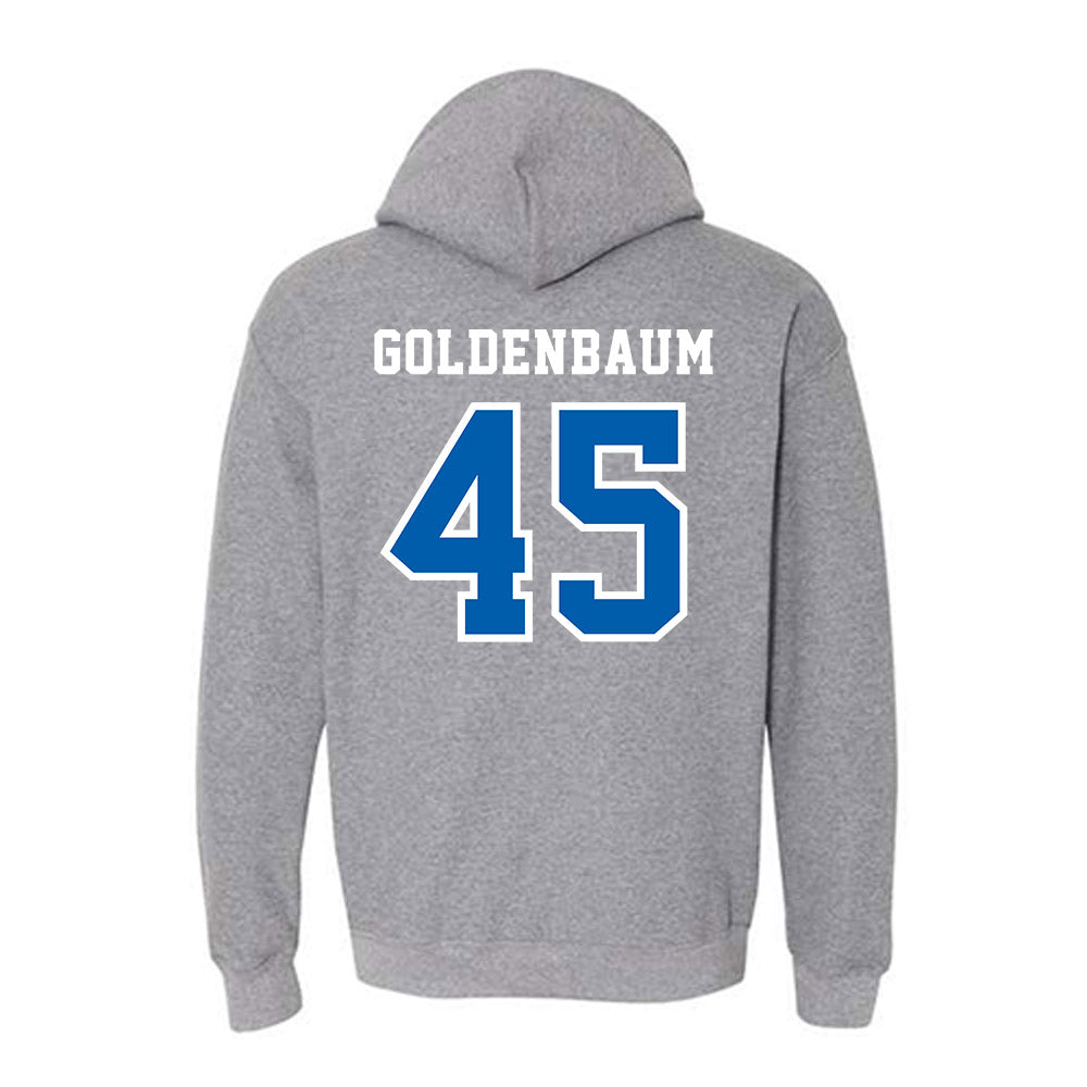 Creighton - NCAA Baseball : Matt Goldenbaum - Classic Shersey Hooded Sweatshirt-1