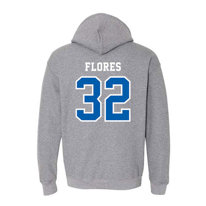Creighton - NCAA Baseball : Gavin Flores - Classic Shersey Hooded Sweatshirt-1