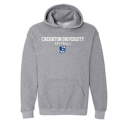 Creighton - NCAA Softball : Lily West - Classic Shersey Hooded Sweatshirt-0