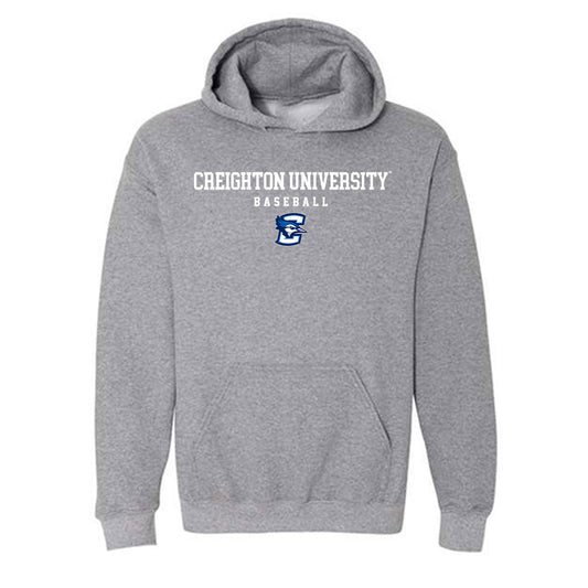 Creighton - NCAA Baseball : Owen Strey - Classic Shersey Hooded Sweatshirt-0