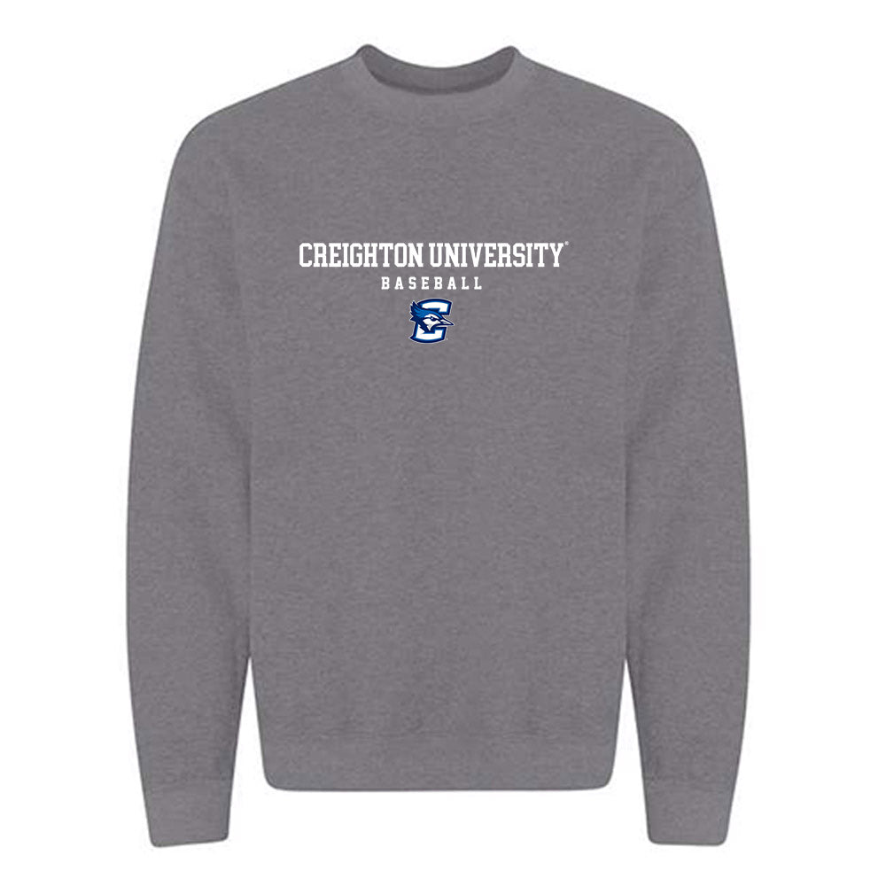 Creighton - NCAA Baseball : Nick Bowron - Classic Shersey Crewneck Sweatshirt-0
