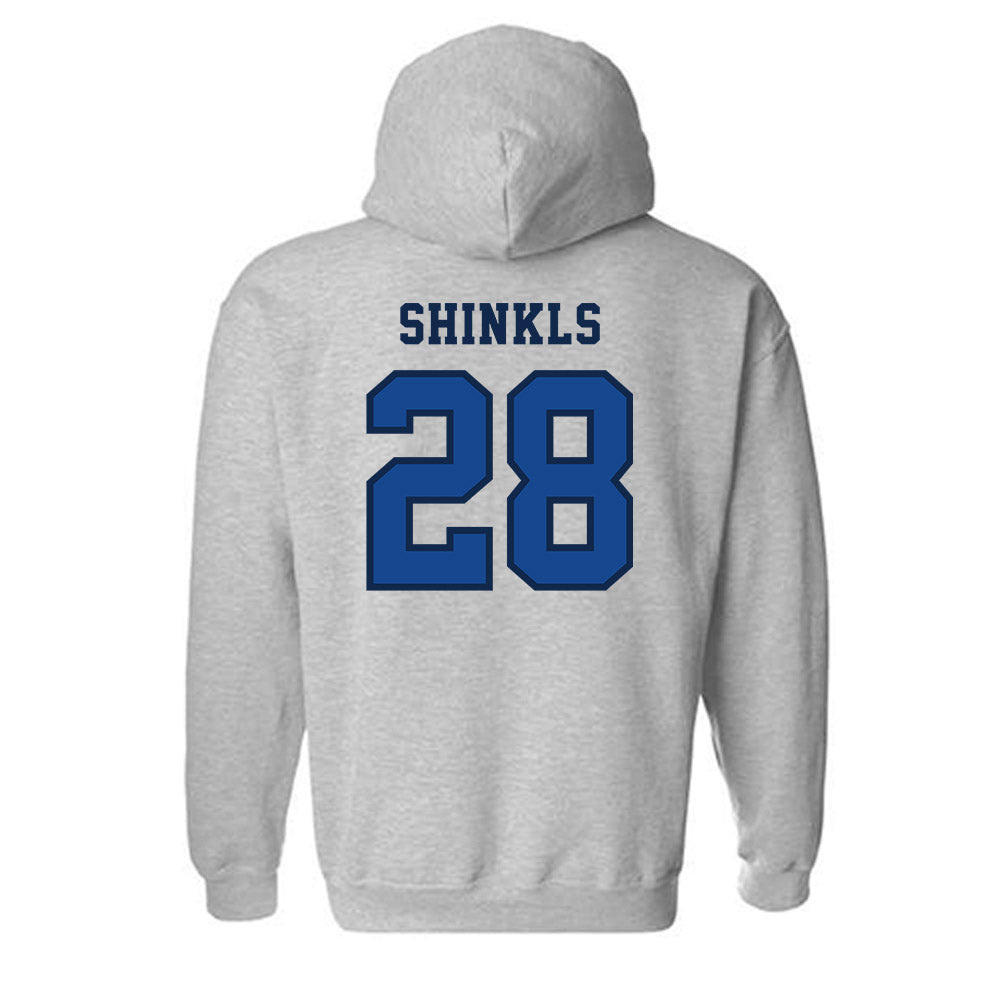 Creighton - NCAA Baseball : Brody Shinkls - Classic Shersey Hooded Sweatshirt-1