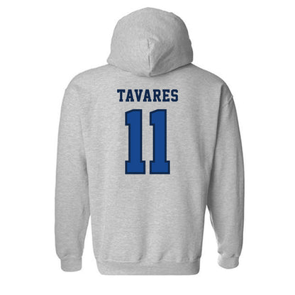 Creighton - NCAA Men's Soccer : Carter Tavares - Classic Shersey Hooded Sweatshirt-1