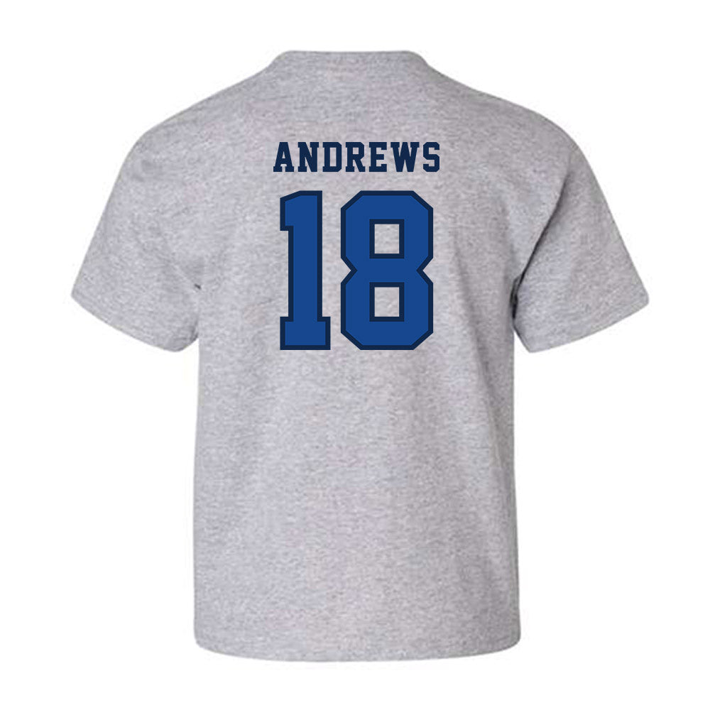 Creighton - NCAA Baseball : Brady Andrews - Classic Shersey Youth T-Shirt-1
