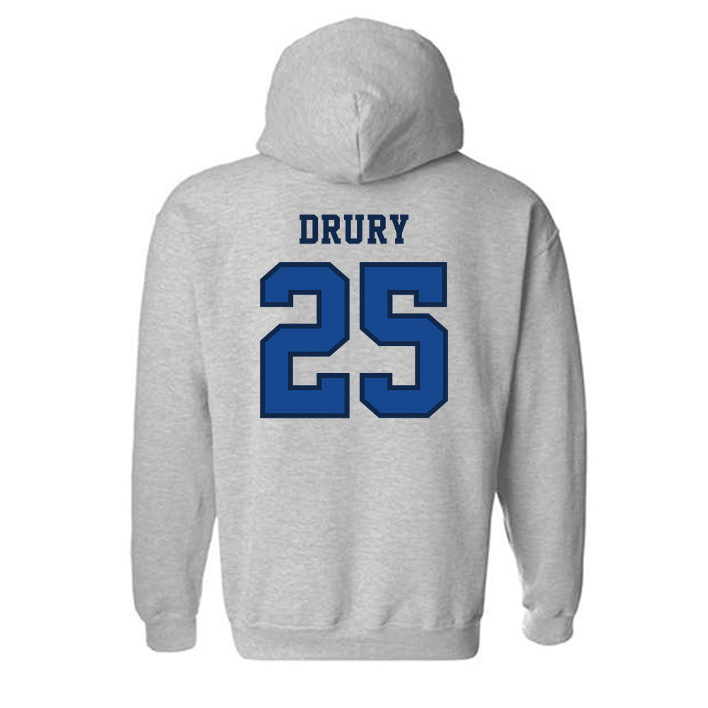 Creighton - NCAA Softball : Sawyer Drury - Classic Shersey Hooded Sweatshirt-1
