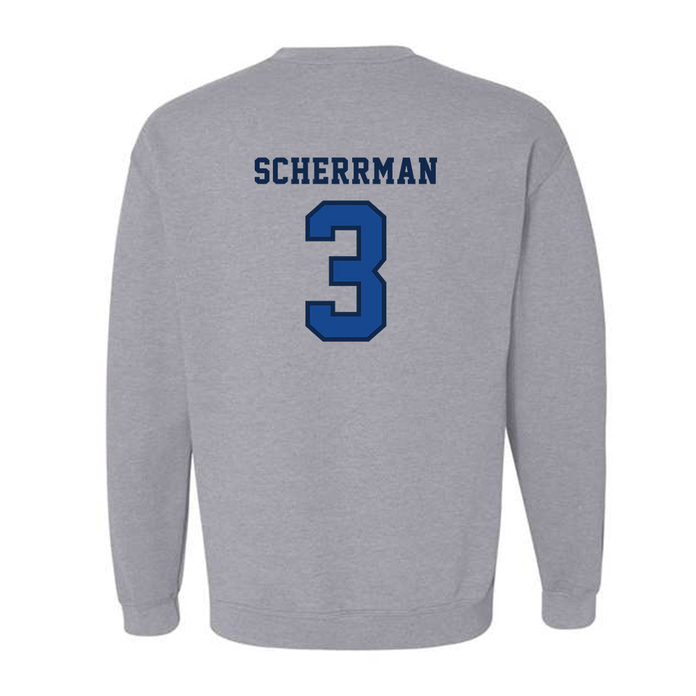 Creighton - NCAA Baseball : Matt Scherrman - Classic Shersey Crewneck Sweatshirt-1