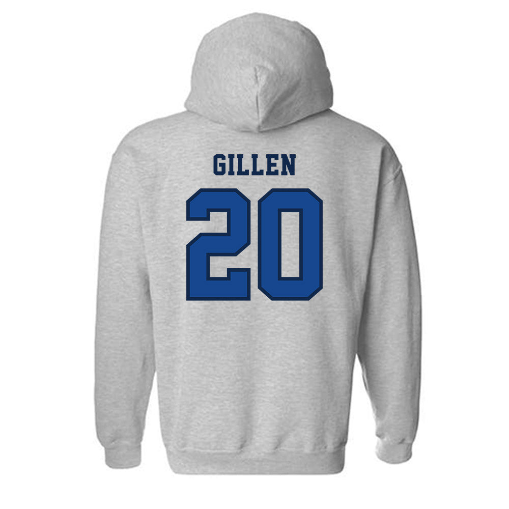 Creighton - NCAA Baseball : Tate Gillen - Classic Shersey Hooded Sweatshirt-1