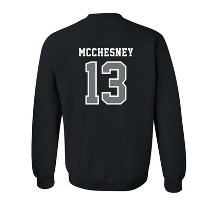 Creighton - NCAA Men's Basketball : Liam Mcchesney - Classic Shersey Crewneck Sweatshirt-1
