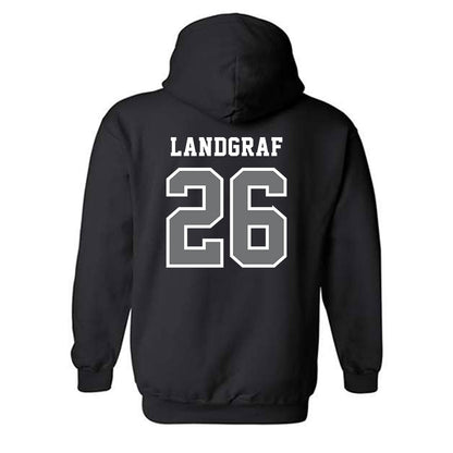Creighton - NCAA Baseball : Brody Landgraf - Classic Shersey Hooded Sweatshirt-1