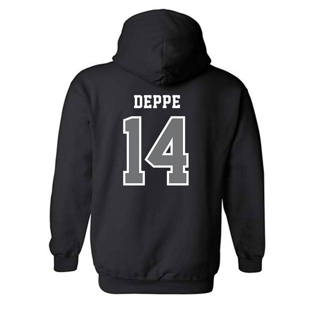 Creighton - NCAA Men's Soccer : Aaron Deppe - Classic Shersey Hooded Sweatshirt-1