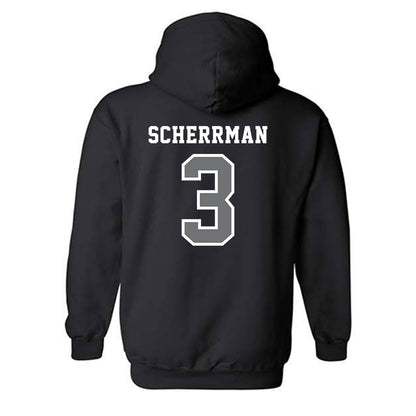 Creighton - NCAA Baseball : Matt Scherrman - Classic Shersey Hooded Sweatshirt-1