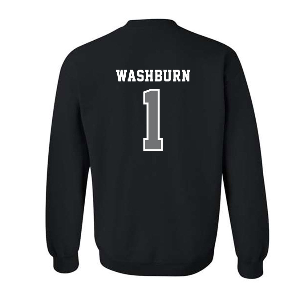 Creighton - NCAA Baseball : Joe Washburn - Classic Shersey Crewneck Sweatshirt-1