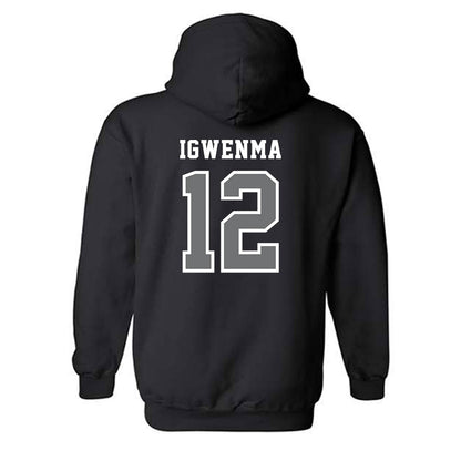 Creighton - NCAA Men's Soccer : Jordan Igwenma - Classic Shersey Hooded Sweatshirt-1