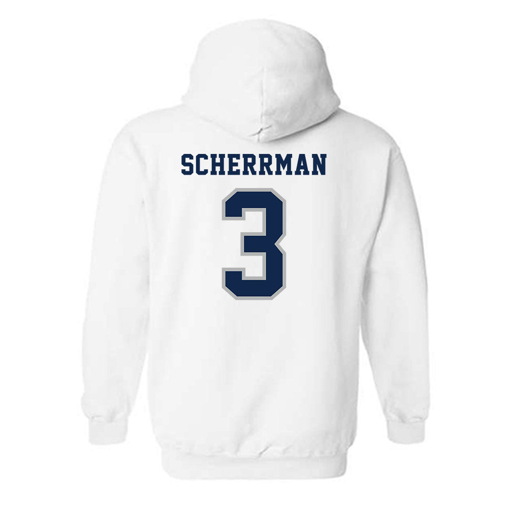 Creighton - NCAA Baseball : Matt Scherrman - Classic Shersey Hooded Sweatshirt-1
