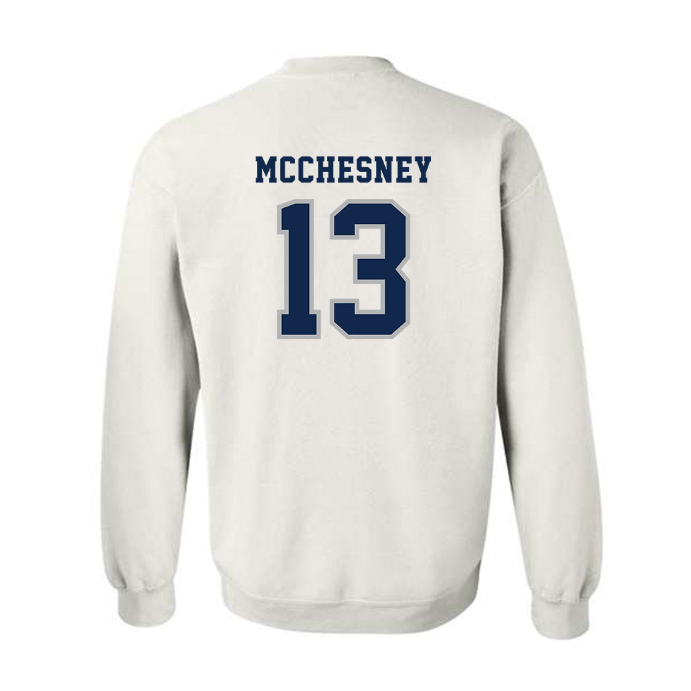 Creighton - NCAA Men's Basketball : Liam Mcchesney - Classic Shersey Crewneck Sweatshirt-1