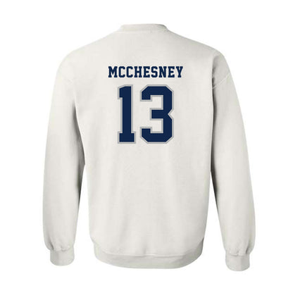Creighton - NCAA Men's Basketball : Liam Mcchesney - Classic Shersey Crewneck Sweatshirt-1