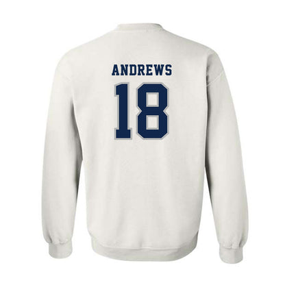 Creighton - NCAA Baseball : Brady Andrews - Classic Shersey Crewneck Sweatshirt-1