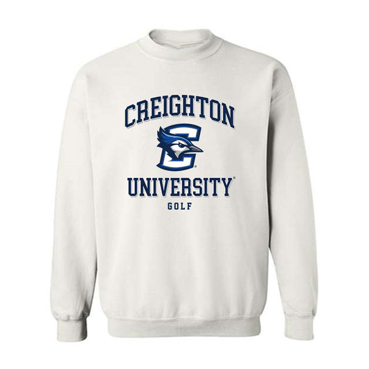 Creighton - NCAA Men's Golf : Owen Mackin - Classic Shersey Crewneck Sweatshirt-0